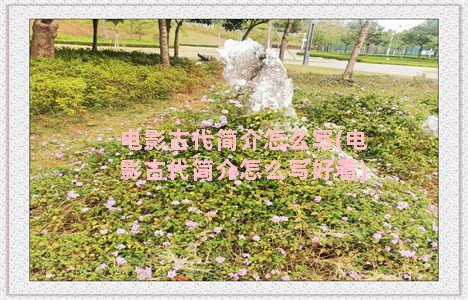 电影古代简介怎么写(电影古代简介怎么写好看)